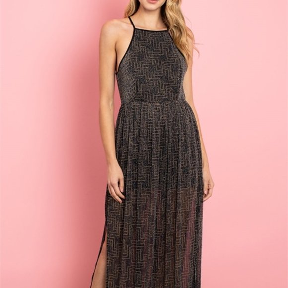 Black sparkling dress - Picture 4 of 12